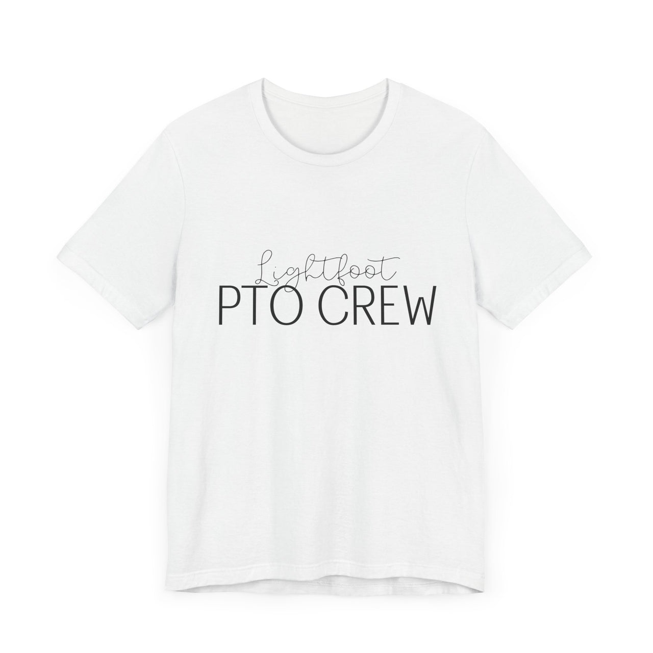 Lightfoot PTO Crew Short Sleeve White Tee