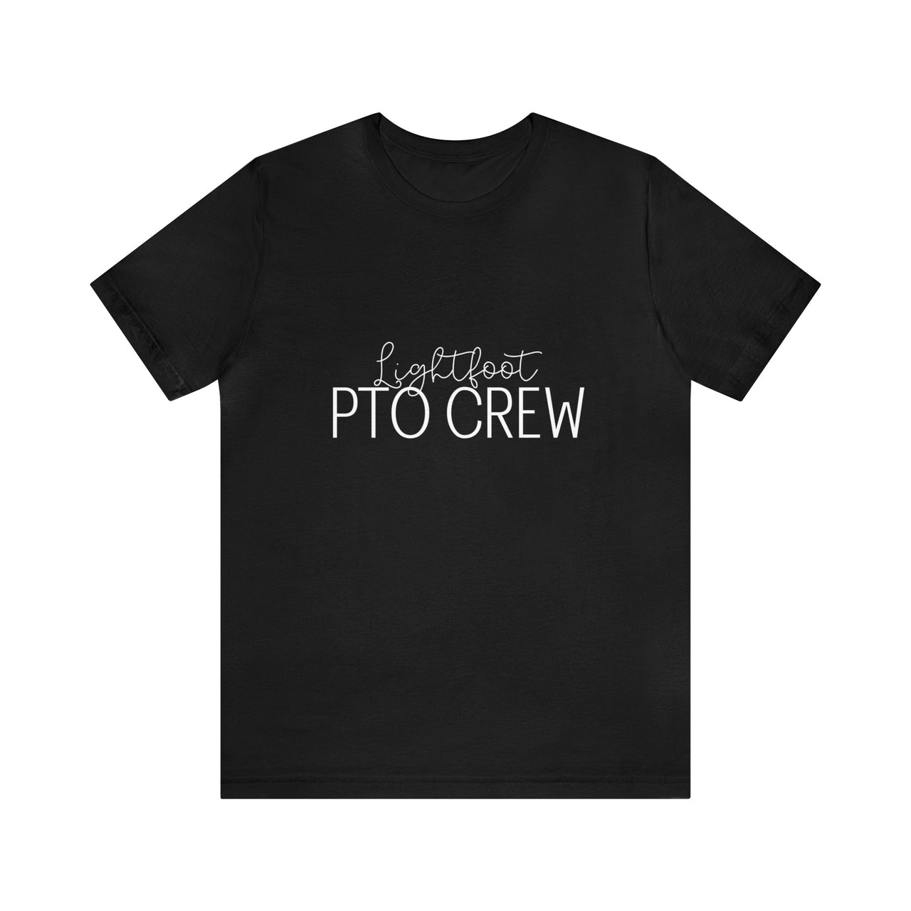 Lightfoot PTO Crew Black Short Sleeve Tee