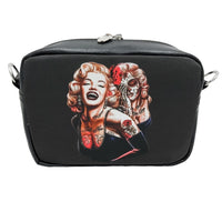 Thumbnail for Marilyn Smile Now Cry Later Boxy Crossbody Bag