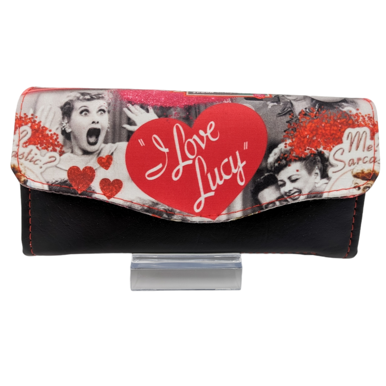 I Love Lucy Black Wallet
