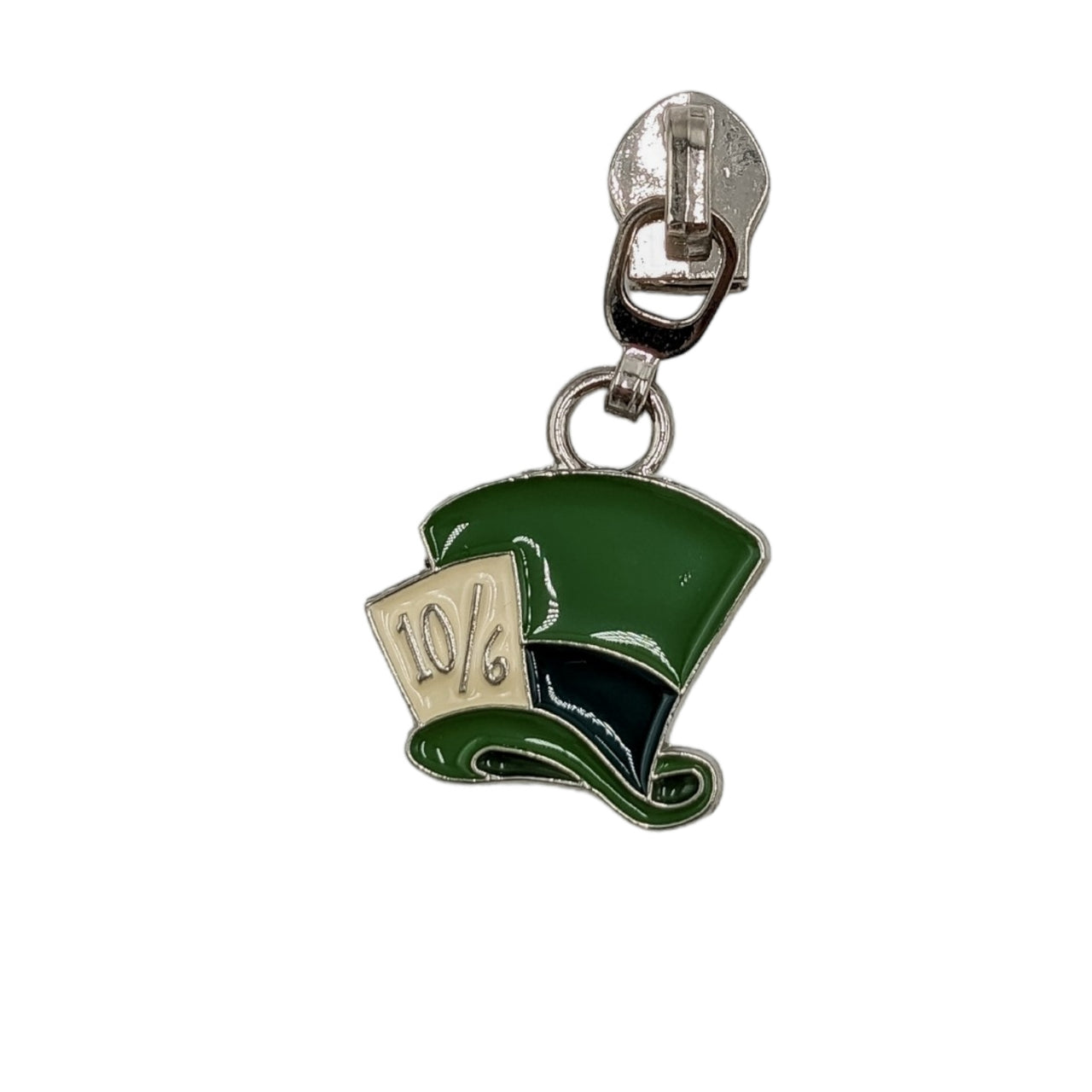 Mad Hatter Zipper Pull - Pack of 5
