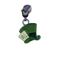 Thumbnail for Mad Hatter Zipper Pull - Pack of 5