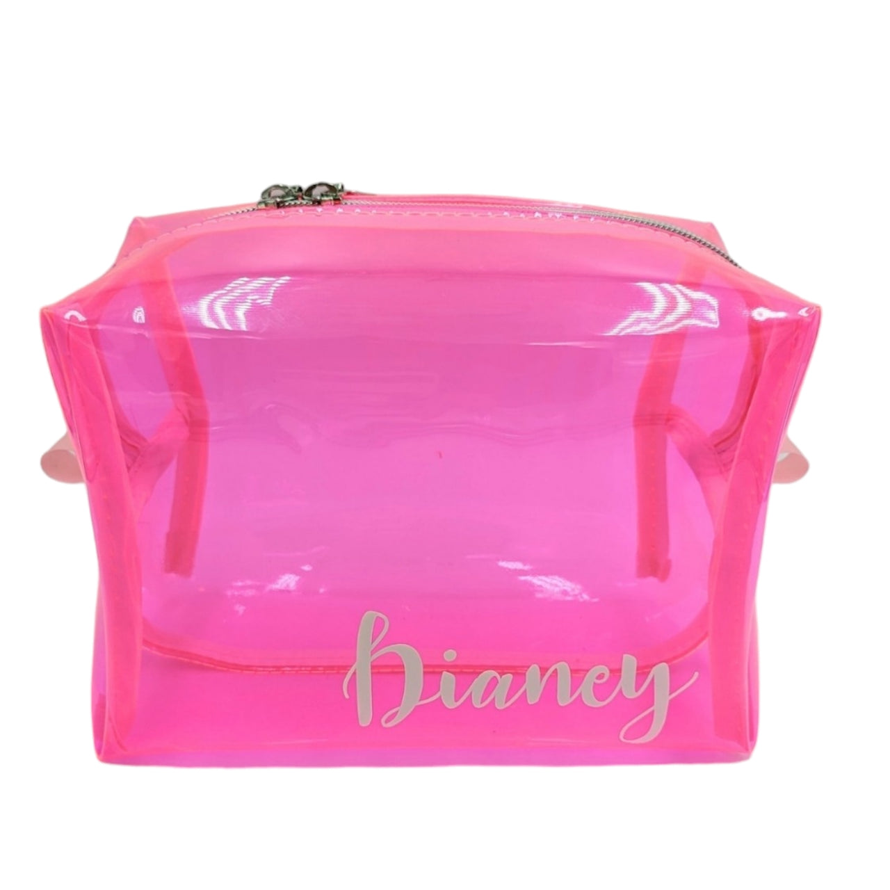 Personalized Boxy Pouch (Clear Vinyl)