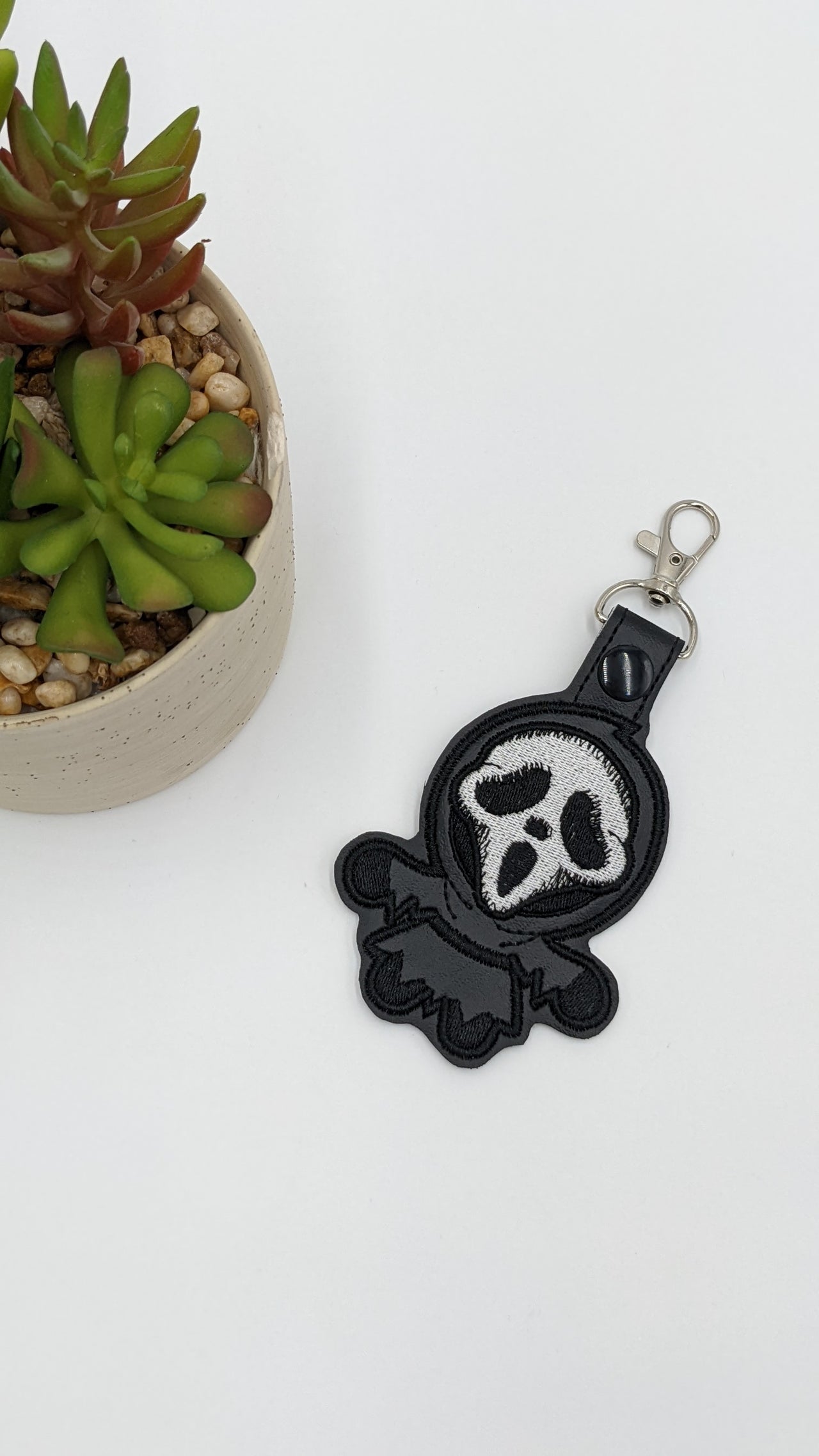 Ghost Face Keychain
