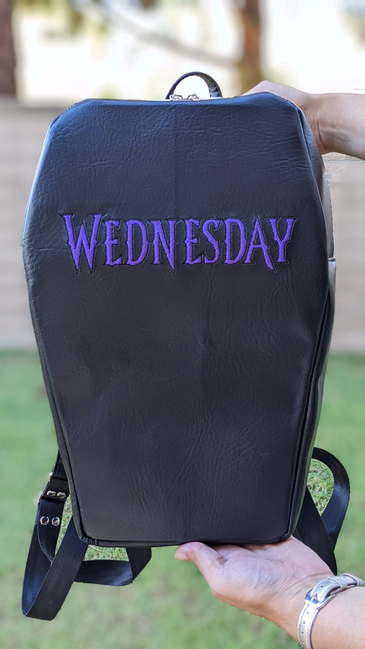 Wednesday Addams Coffin Backpack