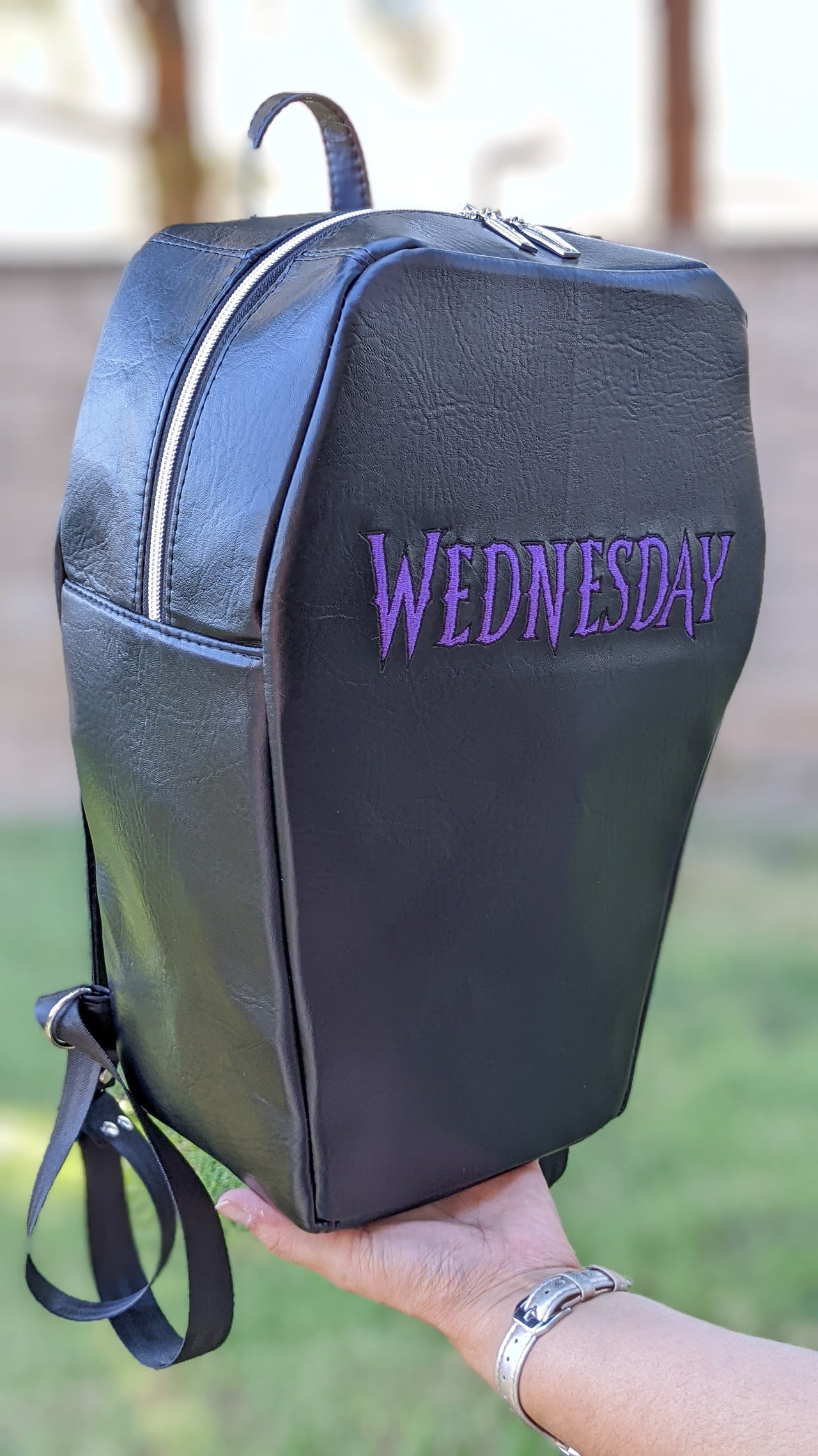Wednesday Addams Coffin Backpack