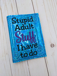 Thumbnail for Adulting A6 Notebook Cover
