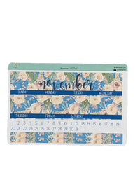 Thumbnail for A Year in Bloom - 2022 Monthly Planner Sticker Kit