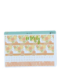 Thumbnail for A Year in Bloom - 2022 Monthly Planner Sticker Kit