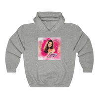 Thumbnail for Selena Pink Heart Hoodie - Hooded Sweatshirt