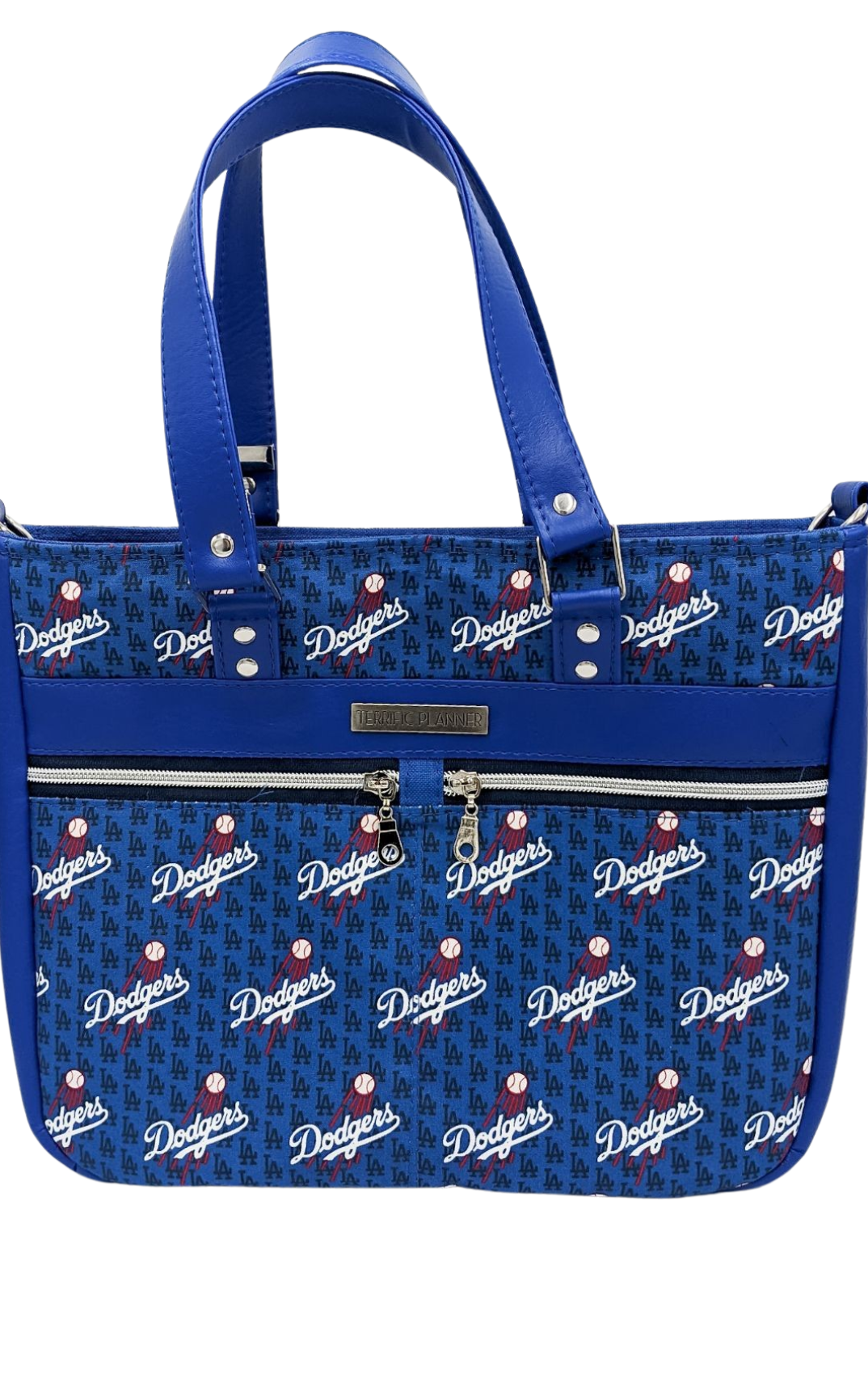 Dodgers 'I Love LA' Double Zip Handbag