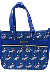 Thumbnail for Dodgers 'I Love LA' Double Zip Handbag