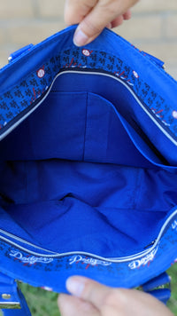 Thumbnail for Dodgers 'I Love LA' Double Zip Handbag