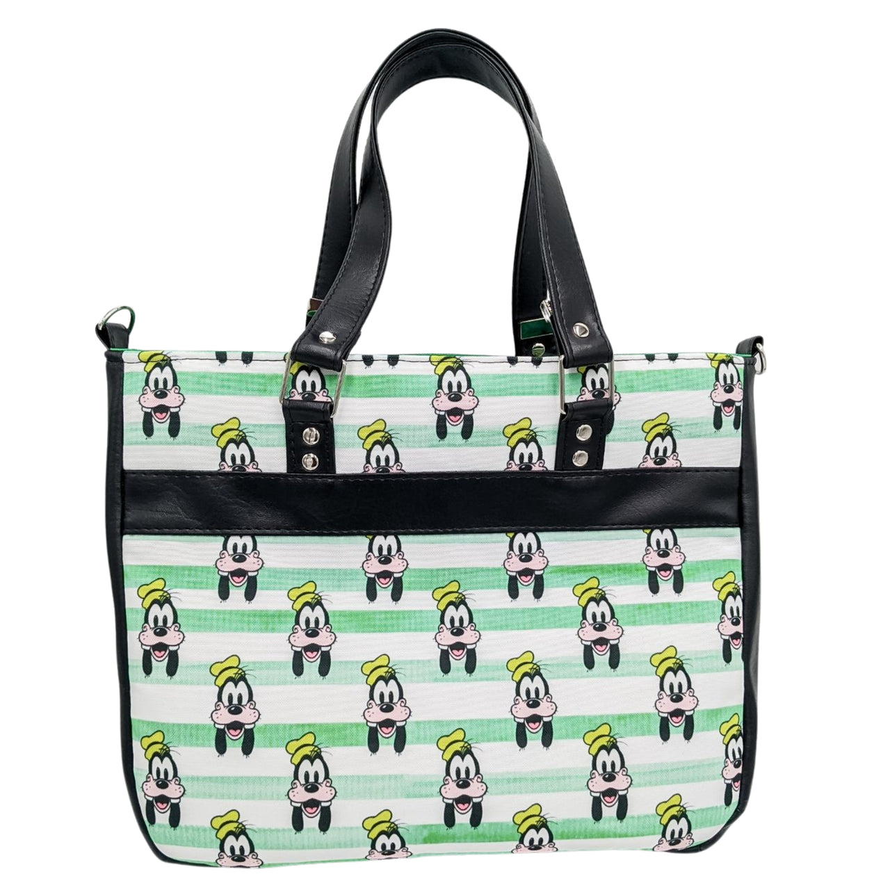 Goofy Double Zip Handbag