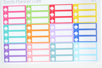 Thumbnail for Birthday Multicolor Cupcake Label Stickers