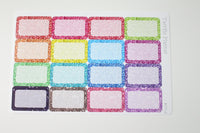 Thumbnail for Glitter Half Box Stickers