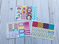 Thumbnail for Colorful Artist Frida Full Weekly Planner Kit