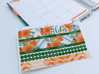 Thumbnail for October Monthly Planner Sticker Kit