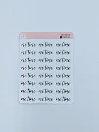 Thumbnail for Me Time Script Stickers