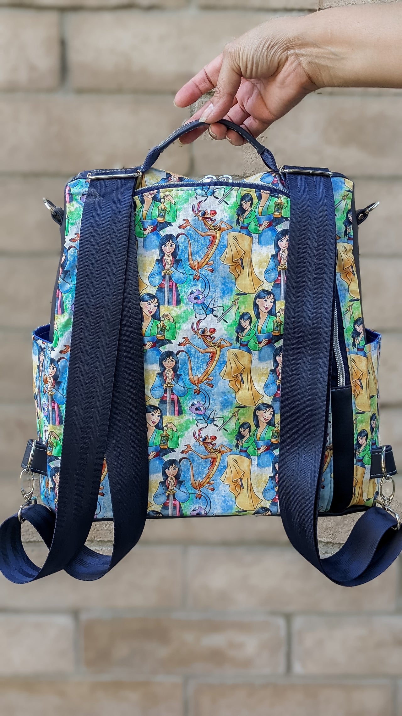 Mulan Convertible Backpack