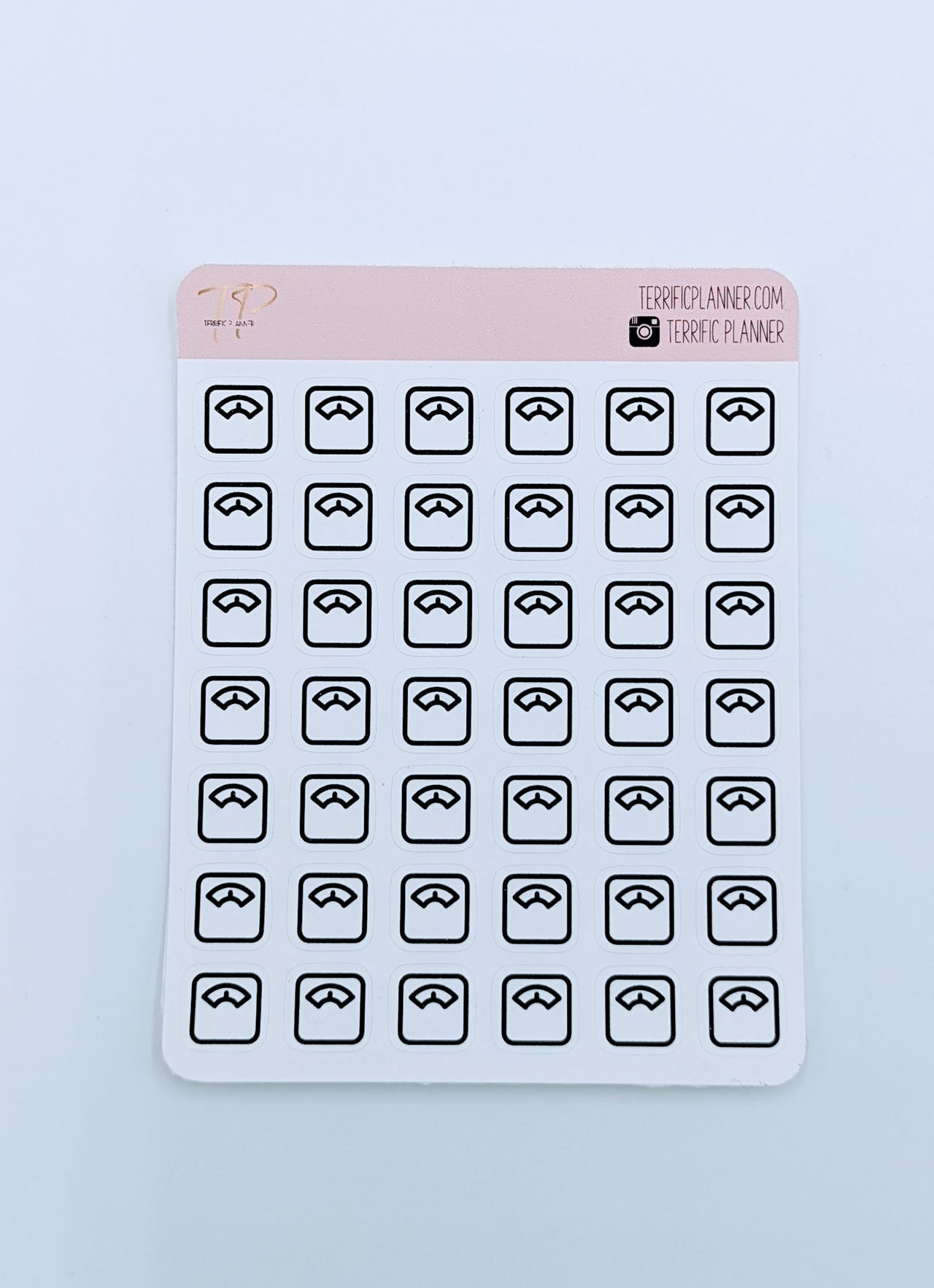 Scales Icon Stickers