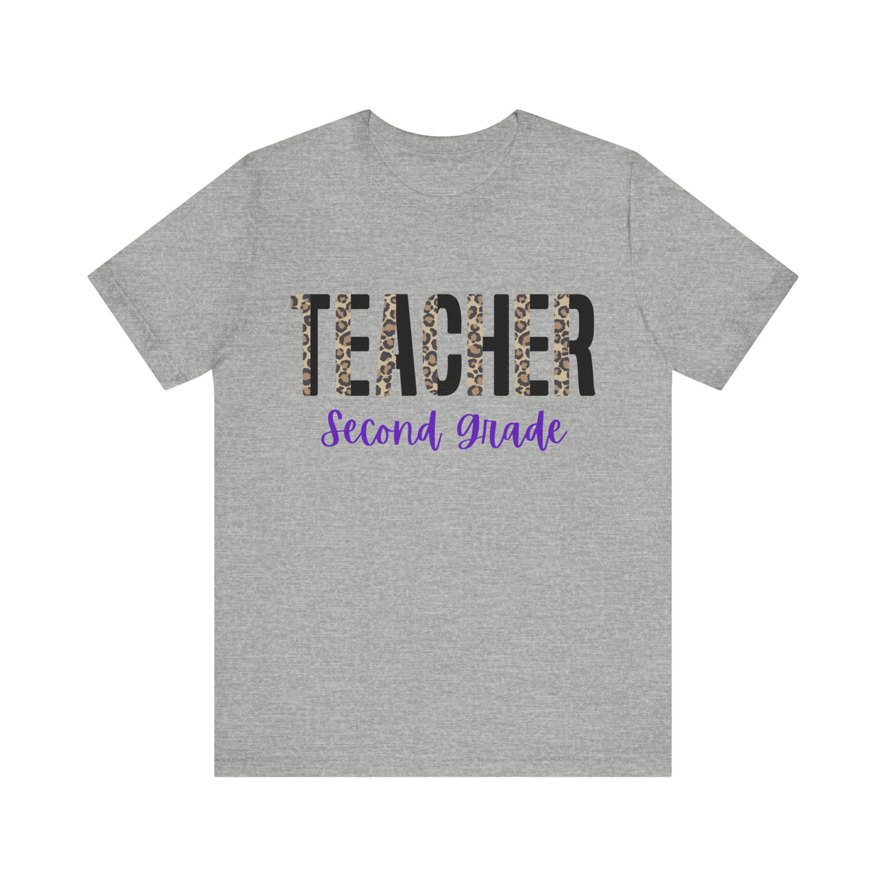 Teacher Second Grade Short Sleeve Tee