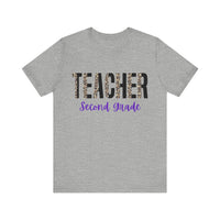 Thumbnail for Teacher Second Grade Short Sleeve Tee