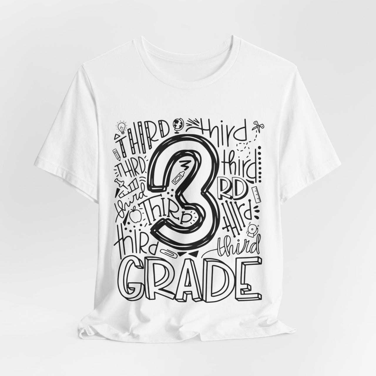 3rd Grade Short Sleeve Tee