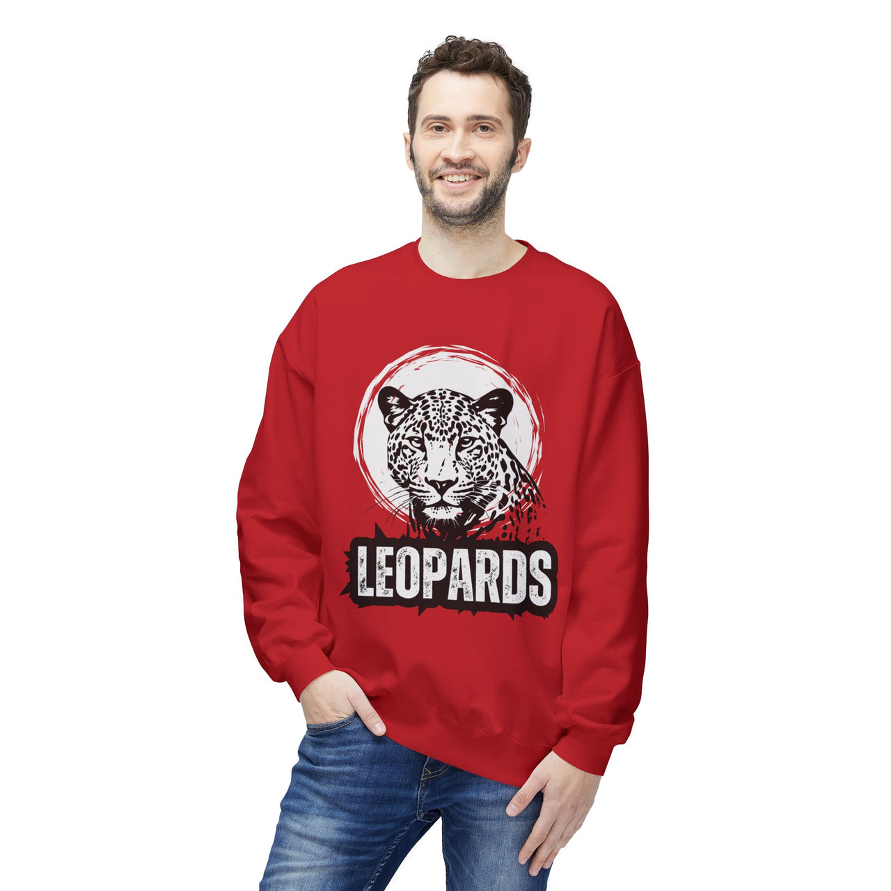 Leopards Softstyle Fleece Crewneck Sweatshirt