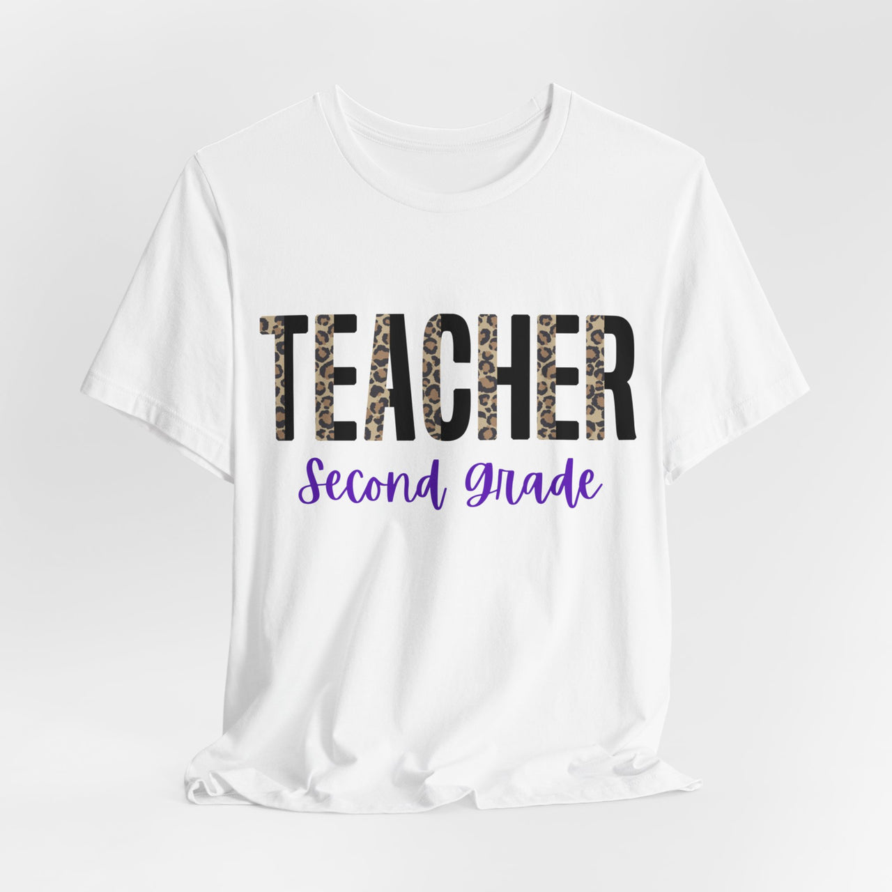 Teacher Second Grade Short Sleeve Tee