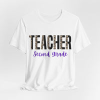 Thumbnail for Teacher Second Grade Short Sleeve Tee