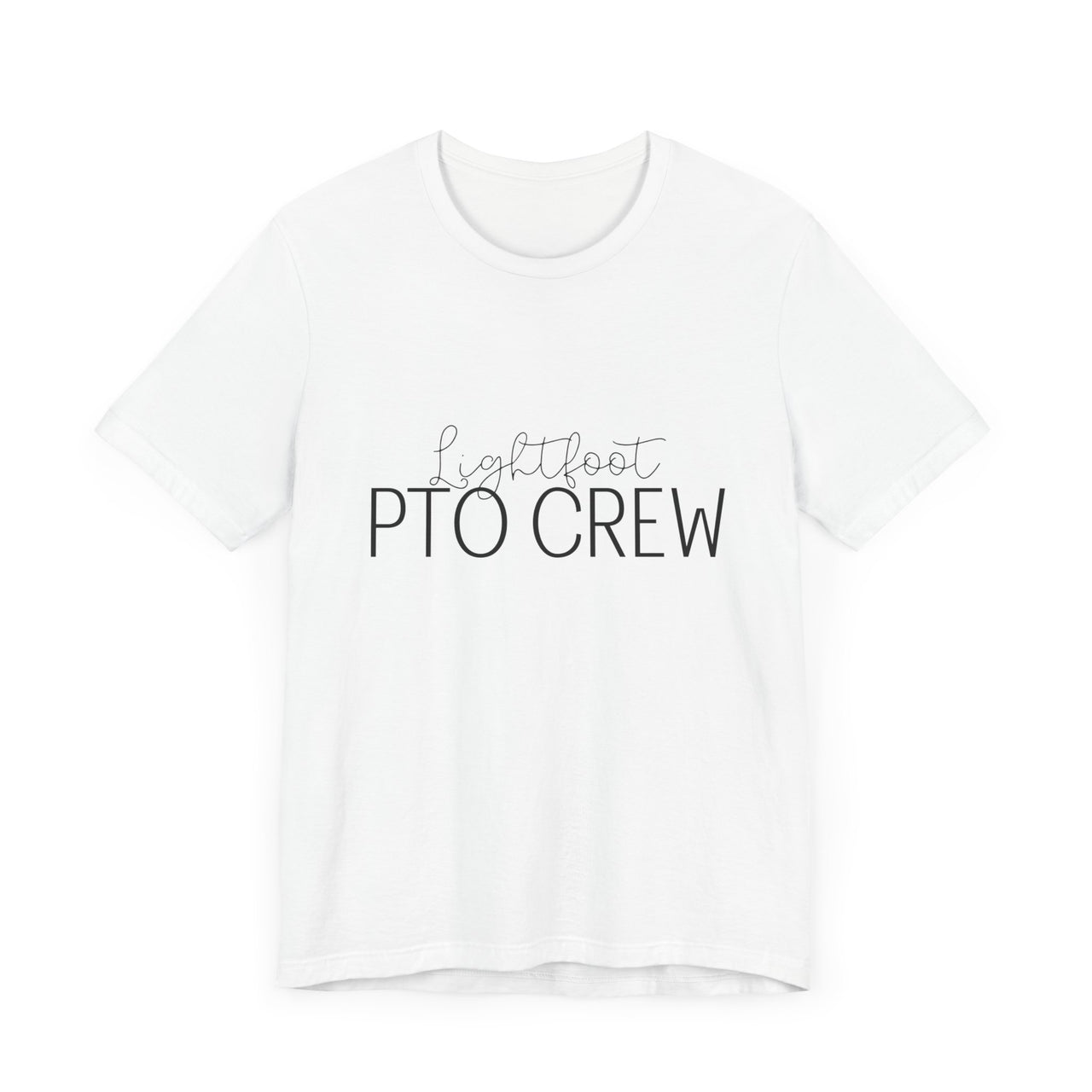 Lightfoot PTO Crew Short Sleeve White Tee