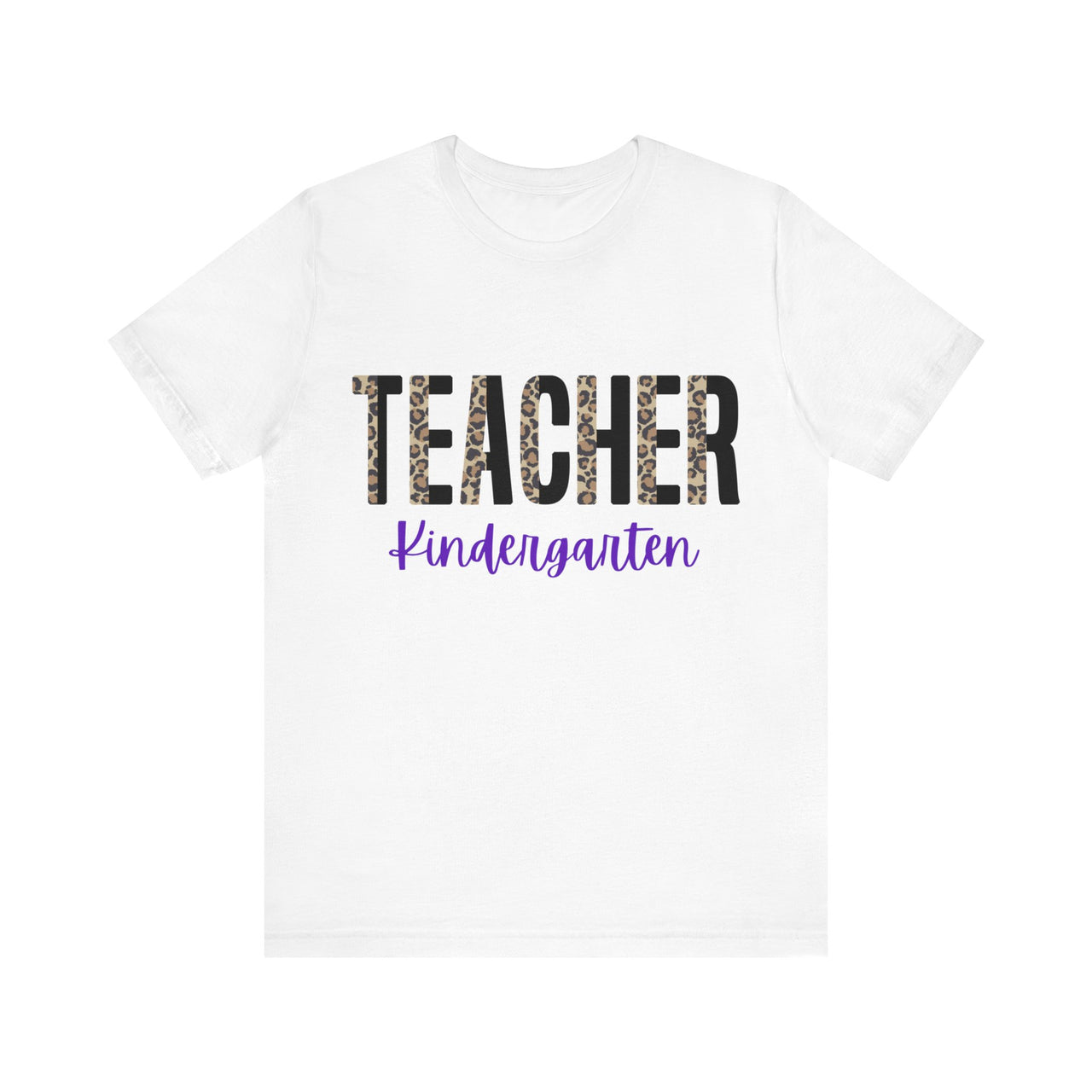 Teacher Kindergarten Short Sleeve Tee