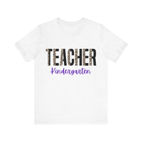 Thumbnail for Teacher Kindergarten Short Sleeve Tee