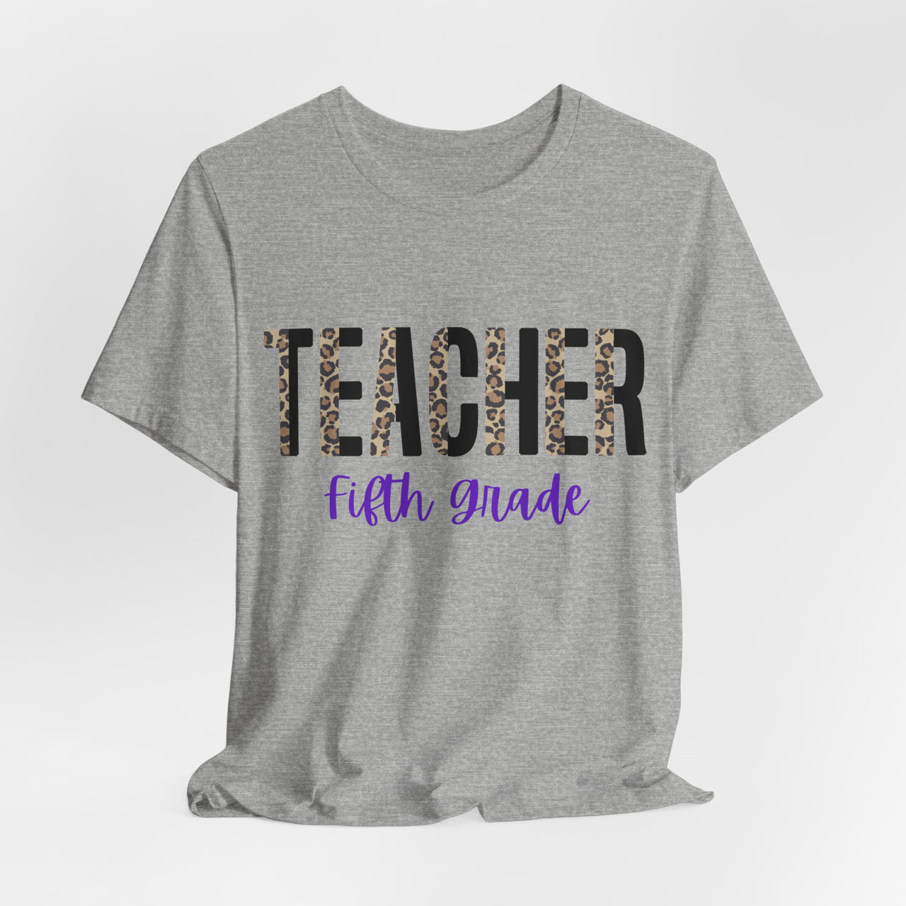 Teacher Fifth Grade Short Sleeve Tee