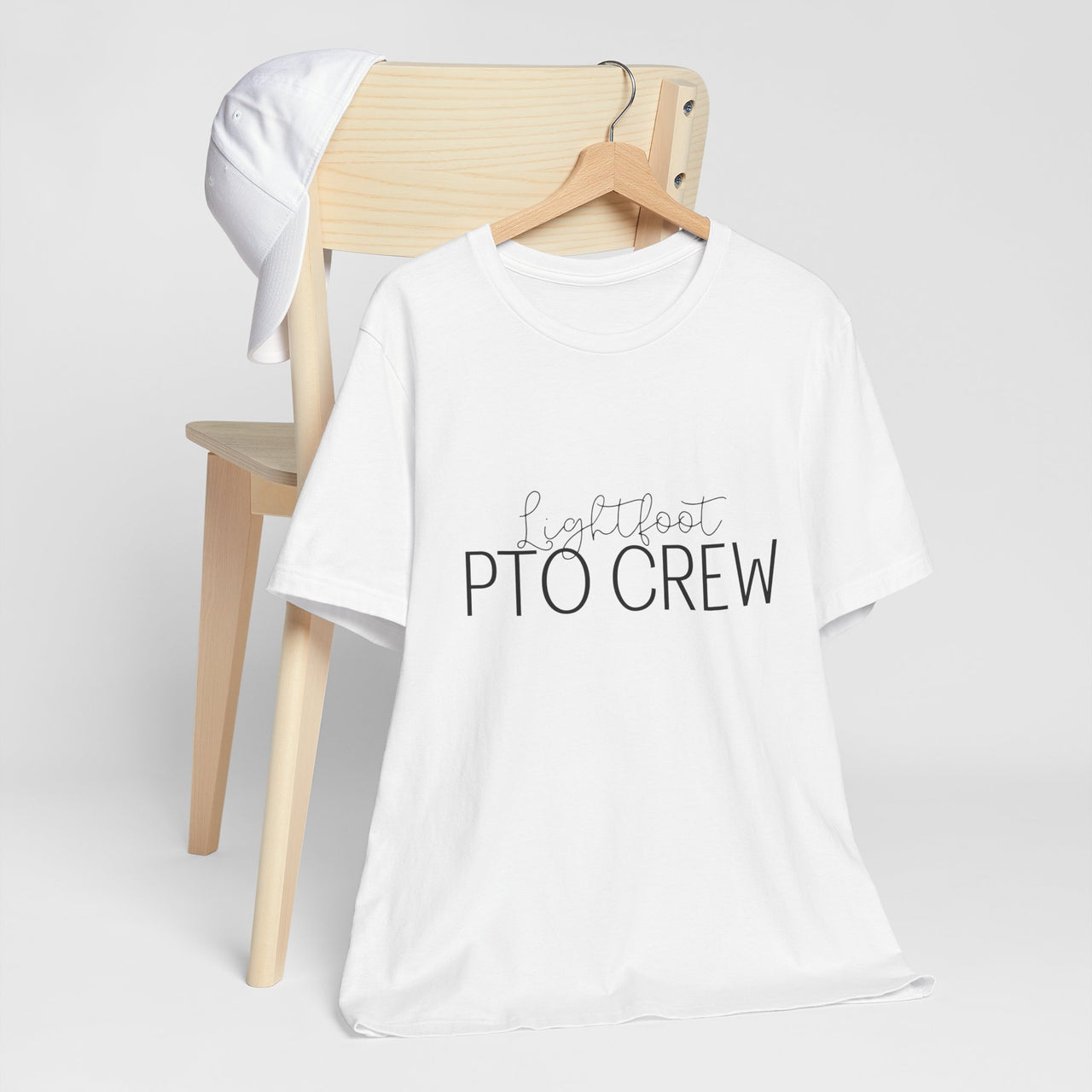 Lightfoot PTO Crew Short Sleeve White Tee