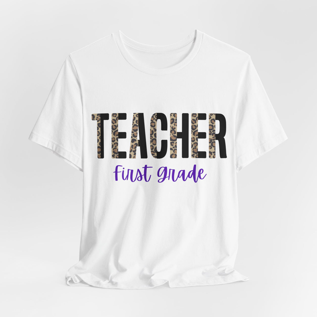 Teacher First Grade Jersey Short Sleeve Tee