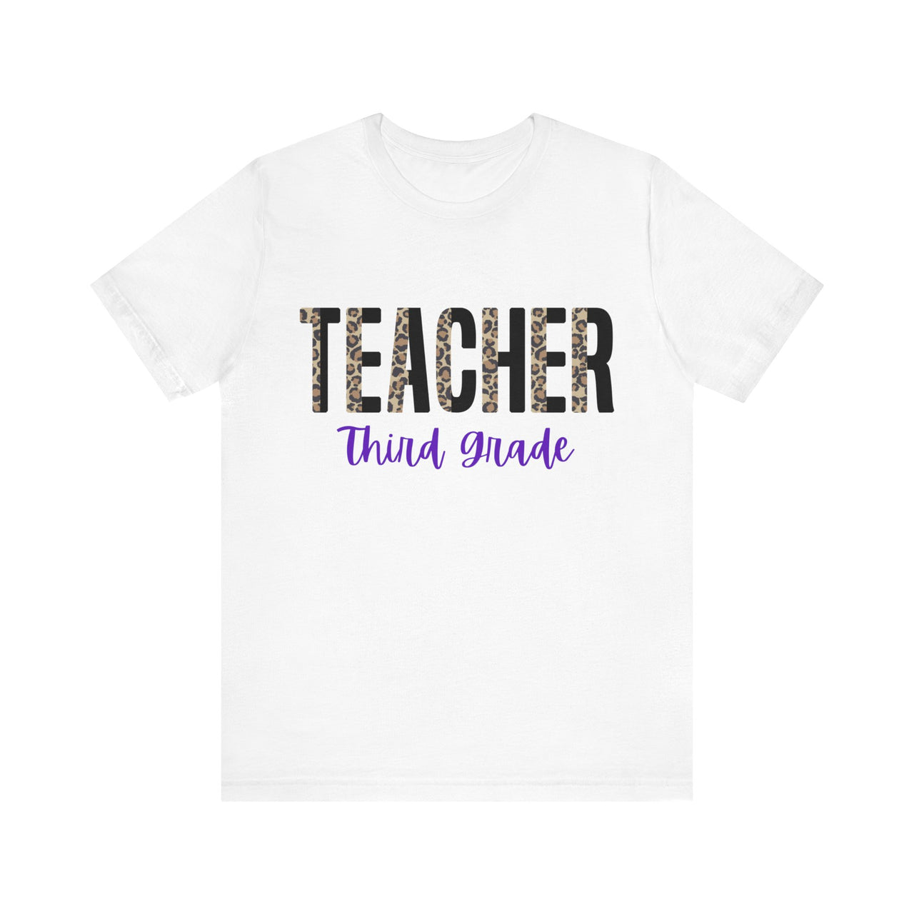 Teacher Third Grade Short Sleeve Tee