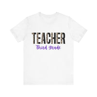 Thumbnail for Teacher Third Grade Short Sleeve Tee