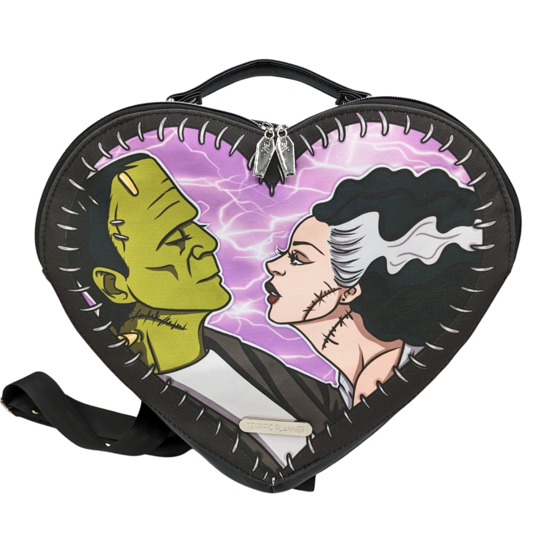 heart shaped mini backpack Monster Love Mega Heart Backpack