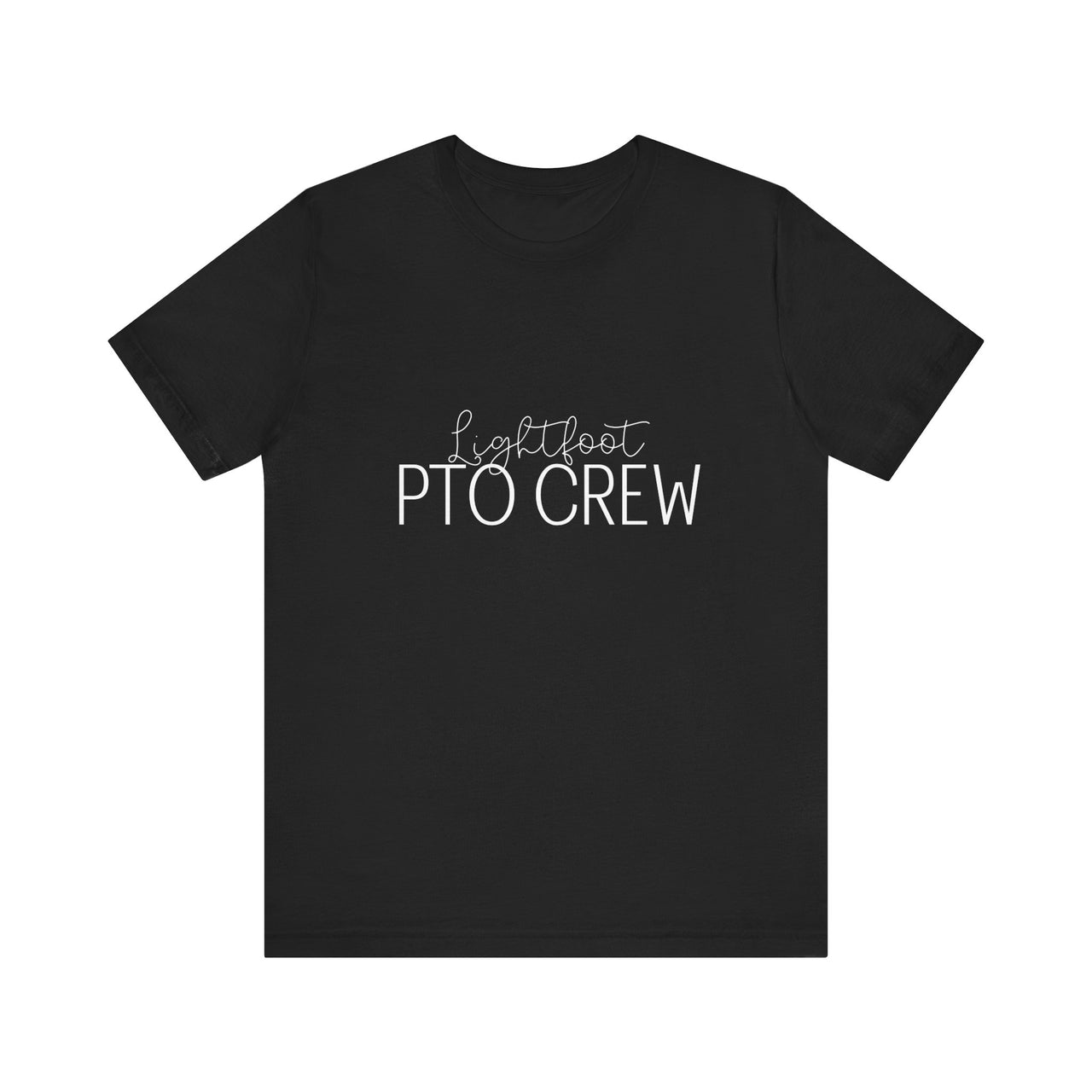 Lightfoot PTO Crew Black Short Sleeve Tee