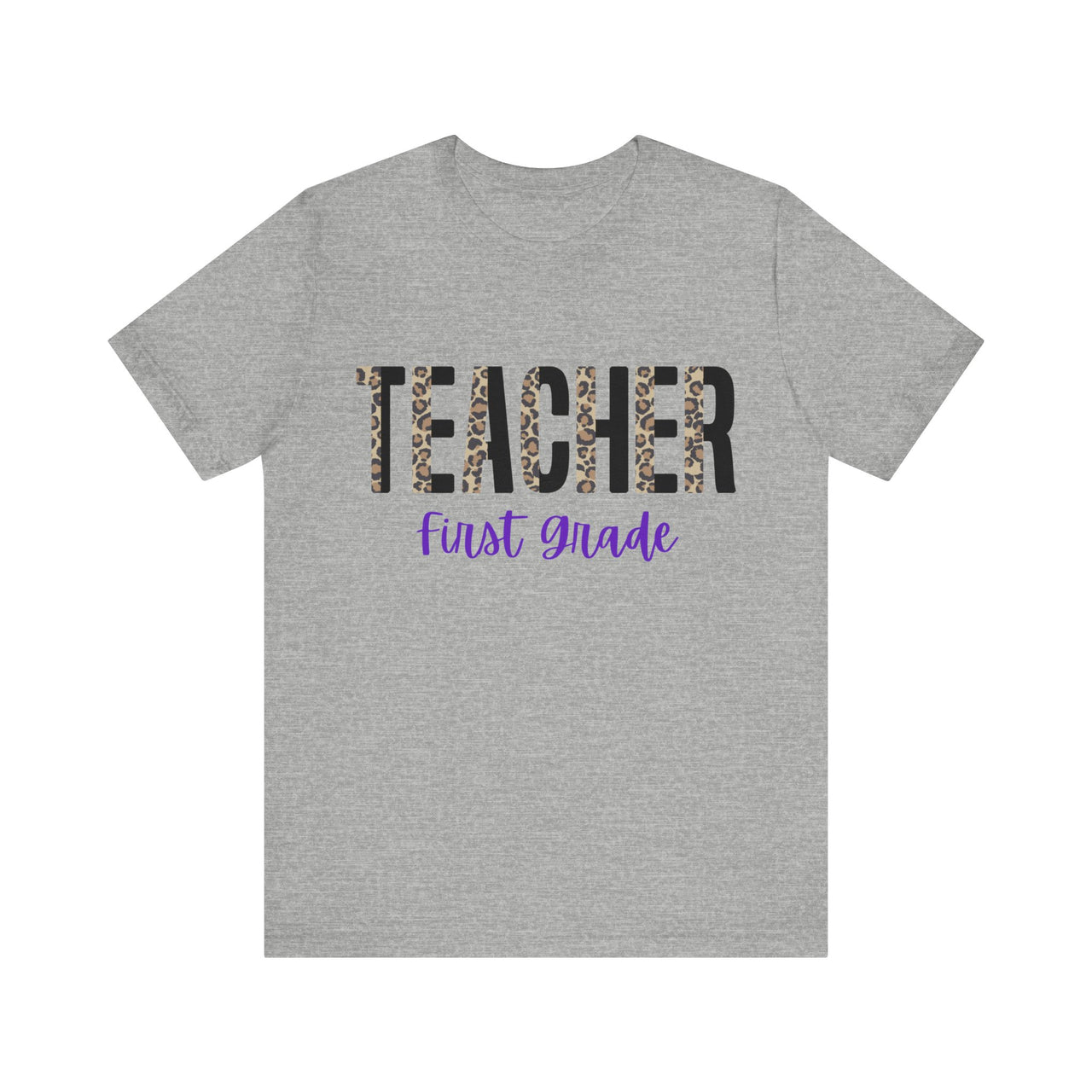 Teacher First Grade Jersey Short Sleeve Tee