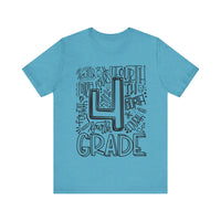 Thumbnail for 4th Grade Short Sleeve Tee