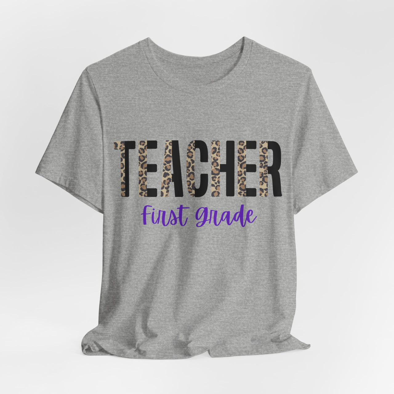 Teacher First Grade Jersey Short Sleeve Tee