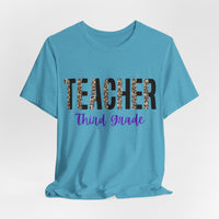 Thumbnail for Teacher Third Grade Short Sleeve Tee