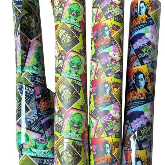 Faux leather rolls for crafting or bag making bundle of 4