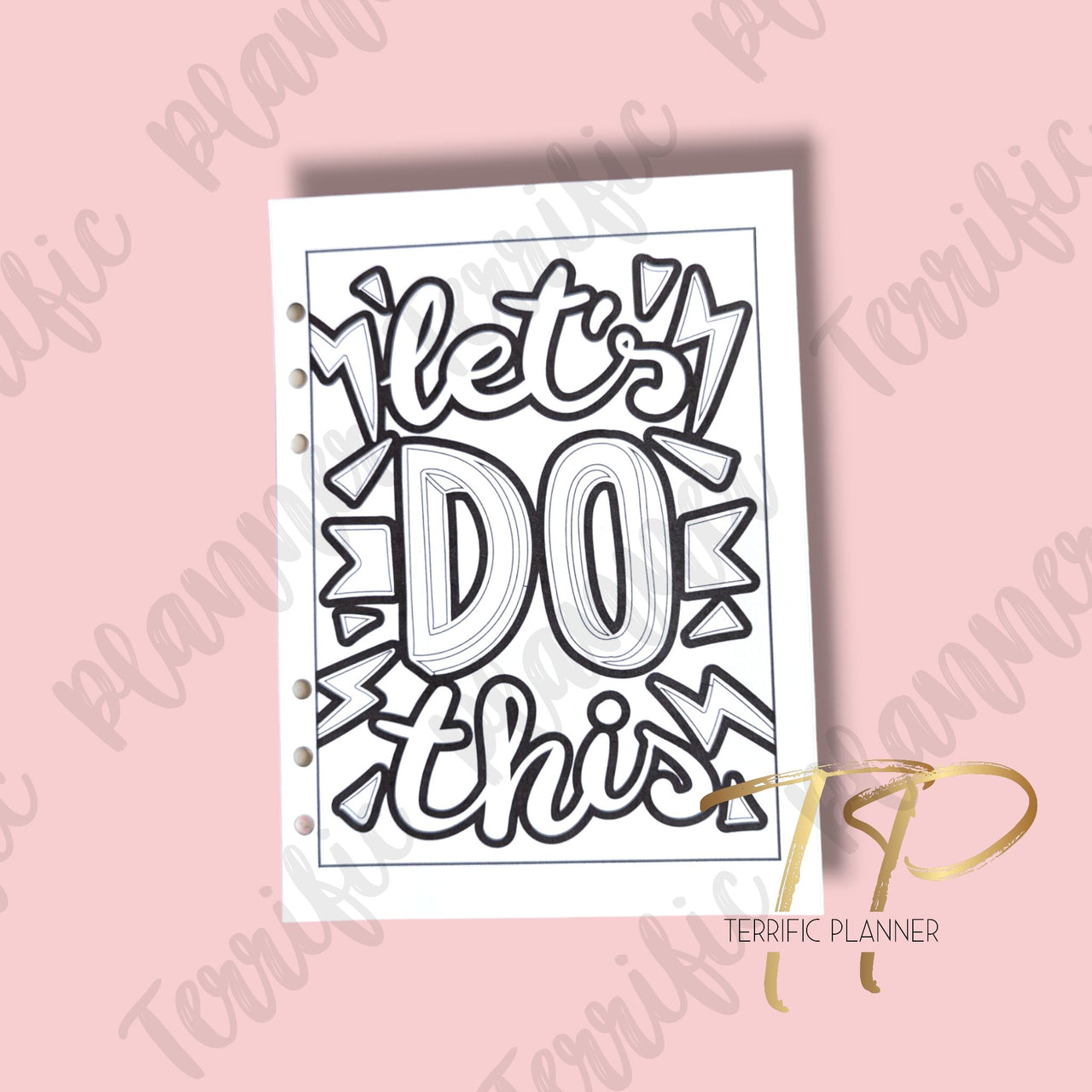 Motivational Quote Coloring Pages