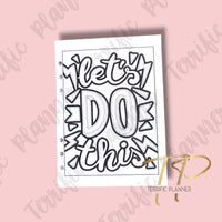 Thumbnail for Motivational Quote Coloring Pages