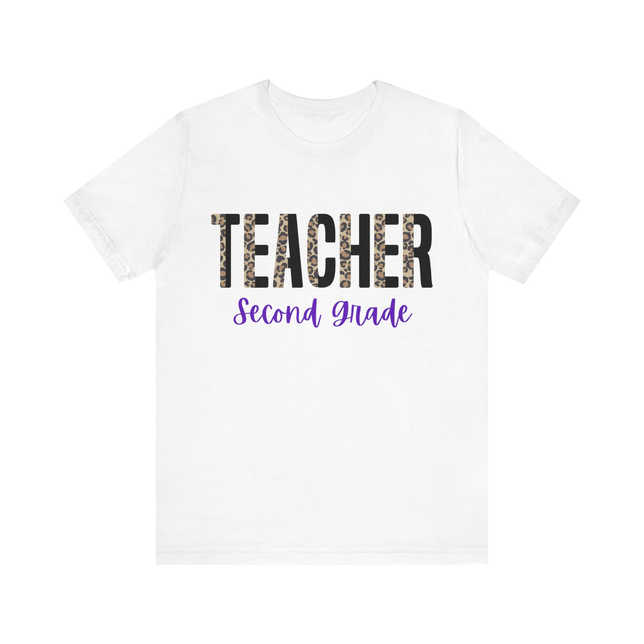 Teacher Second Grade Short Sleeve Tee