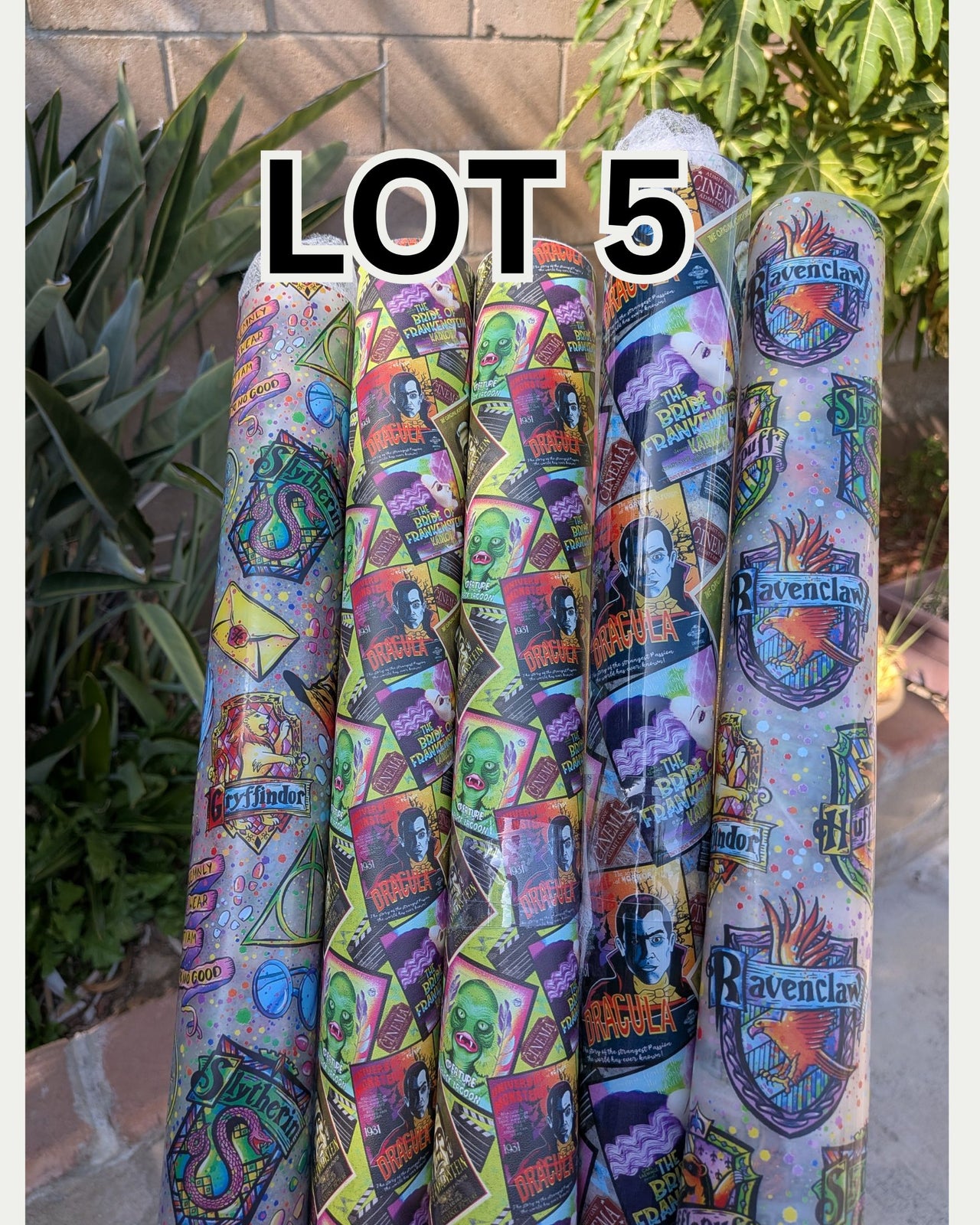 Faux Leather Bundle - 5 rolls - Lot 5